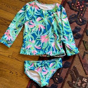 Lilly Pulitzer Girls Swimsuit - size 10